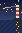 A lighthouse at night